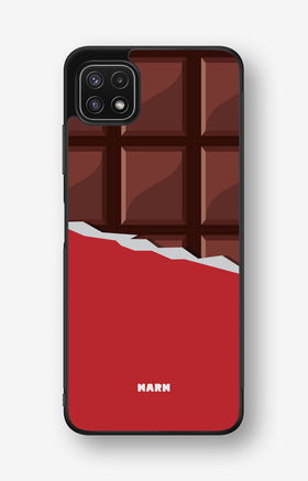 Samsung Galaxy A22 4G Hard Case – Chocolate Break - View 1