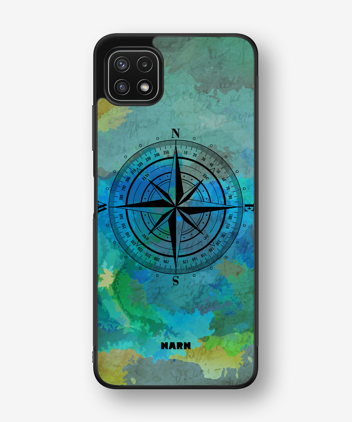 Samsung Galaxy A22 4G Hard Case – Compass - View 1