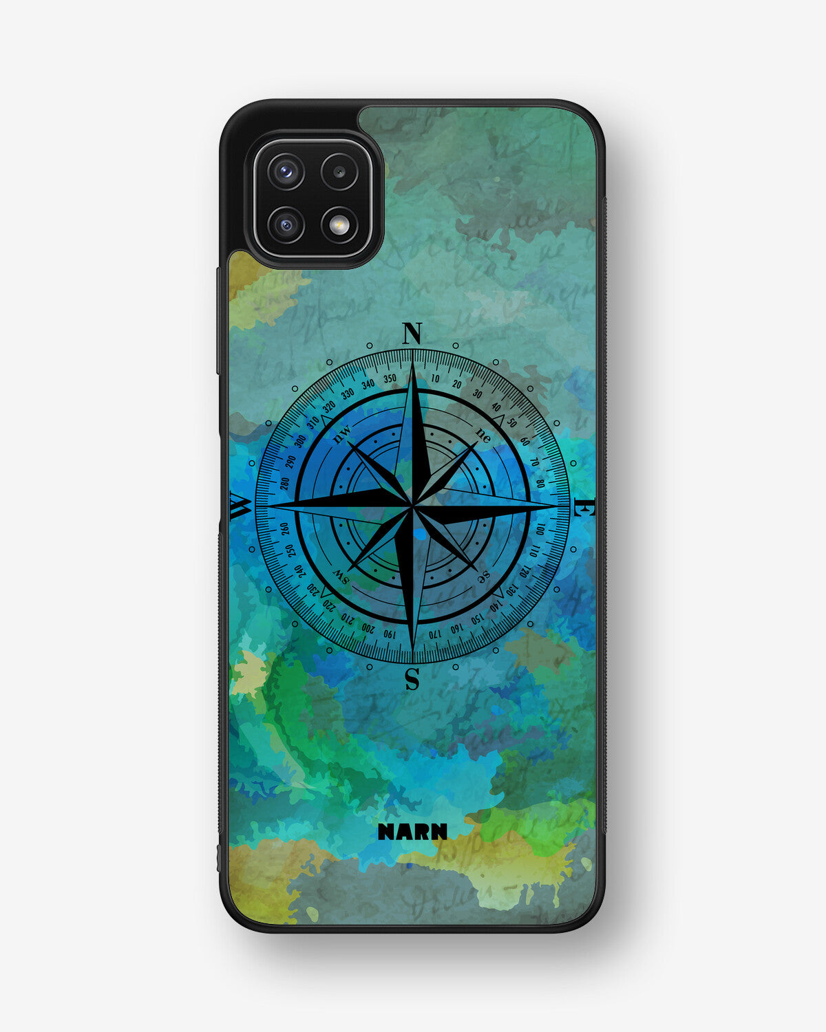 Samsung Galaxy A22 4G Hard Case – Compass - View 1