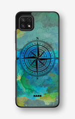 Samsung Galaxy A22 4G Hard Case – Compass - View 1