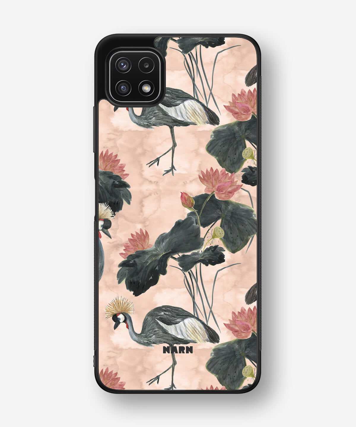 Samsung Galaxy A22 4G Hard Case – Crowned Bird - View 1
