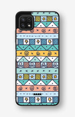 Samsung Galaxy A22 4G Hard Case – Cute Pattern - View 1