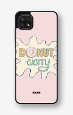 Samsung Galaxy A22 4G Hard Case – Donut Worry - View 1