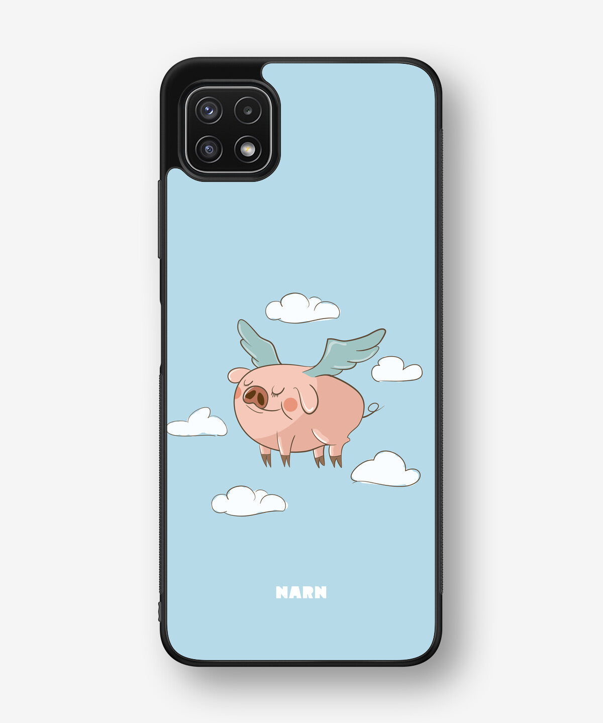 Samsung Galaxy A22 4G Hard Case – Dreamy Pig - View 1