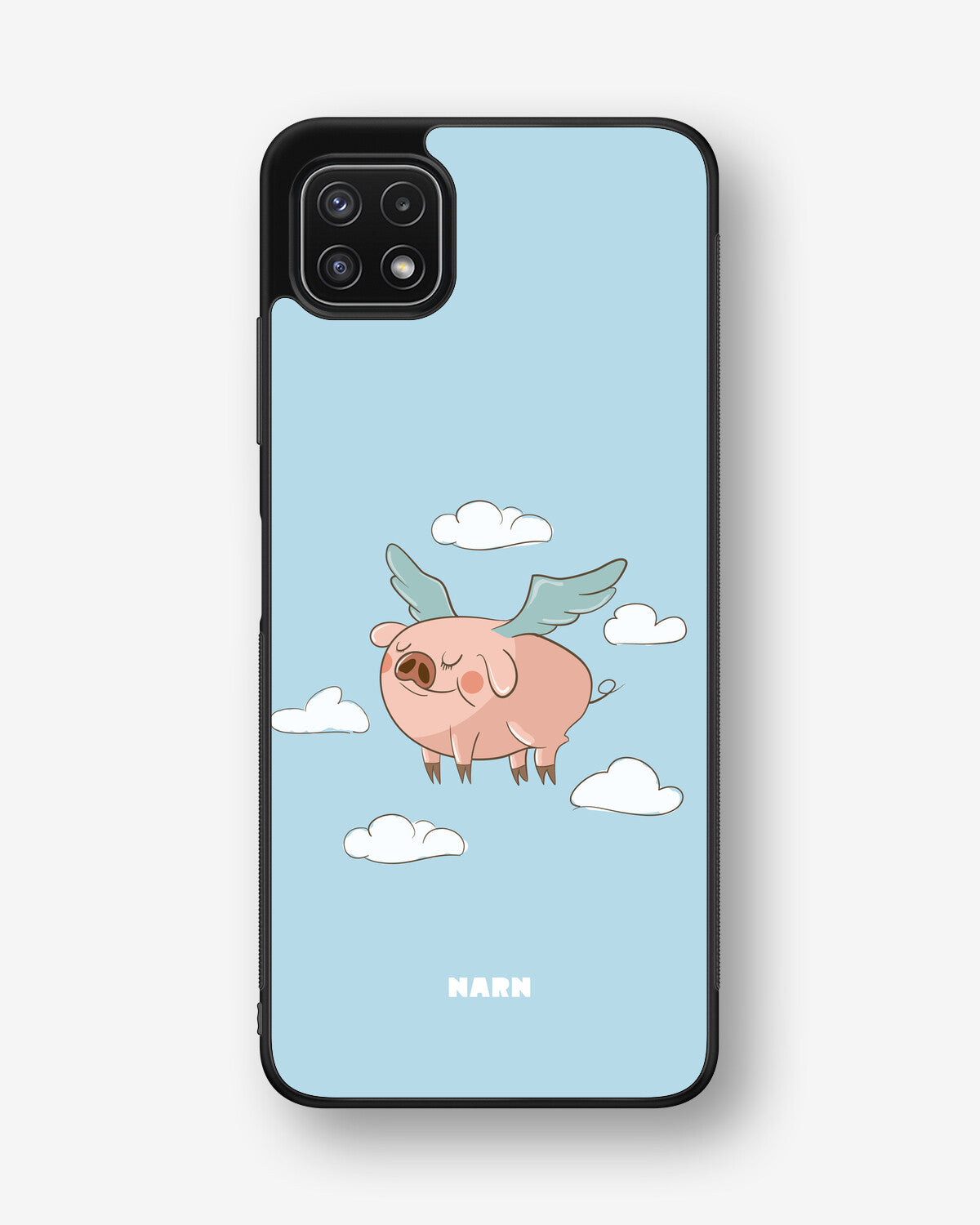 Samsung Galaxy A22 4G Hard Case – Dreamy Pig - View 1