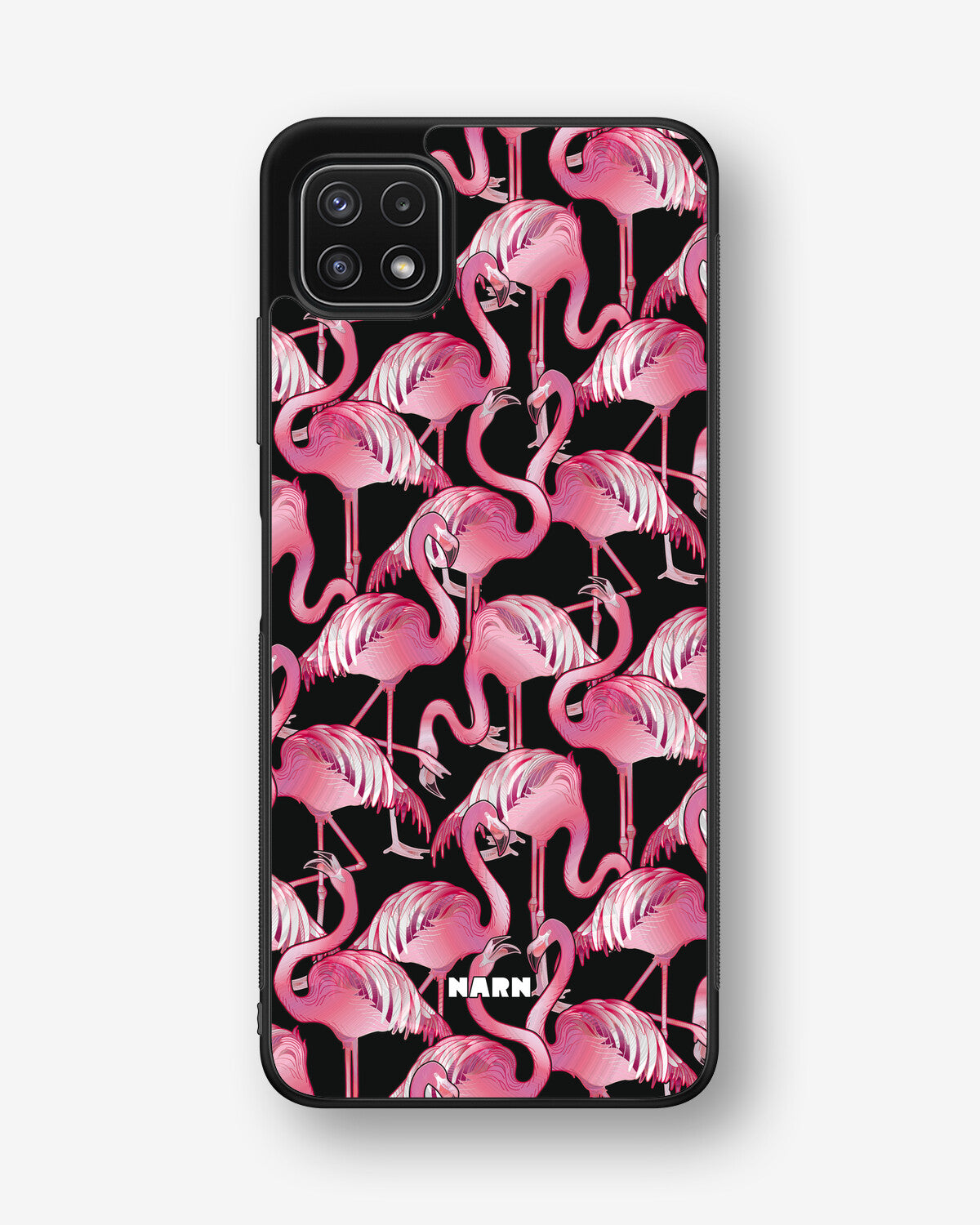 Samsung Galaxy A22 4G Hard Case – Flamingos - View 1