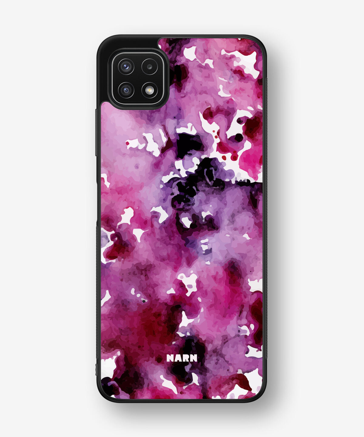 Samsung Galaxy A22 4G Hard Case – Floral Splash - View 1