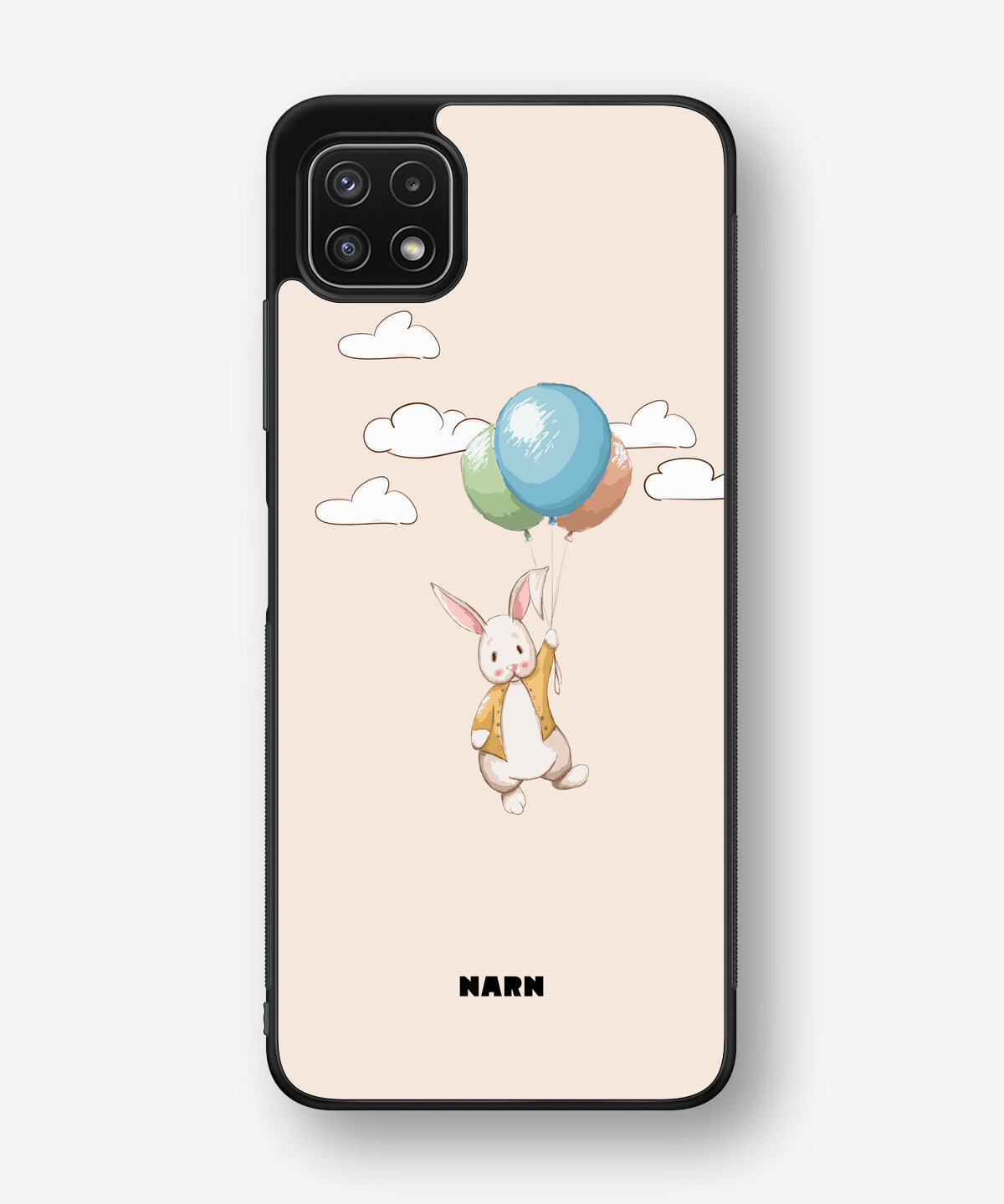 Samsung Galaxy A22 4G Hard Case – Flying Rabbit - View 1
