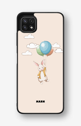 Samsung Galaxy A22 4G Hard Case – Flying Rabbit - View 1