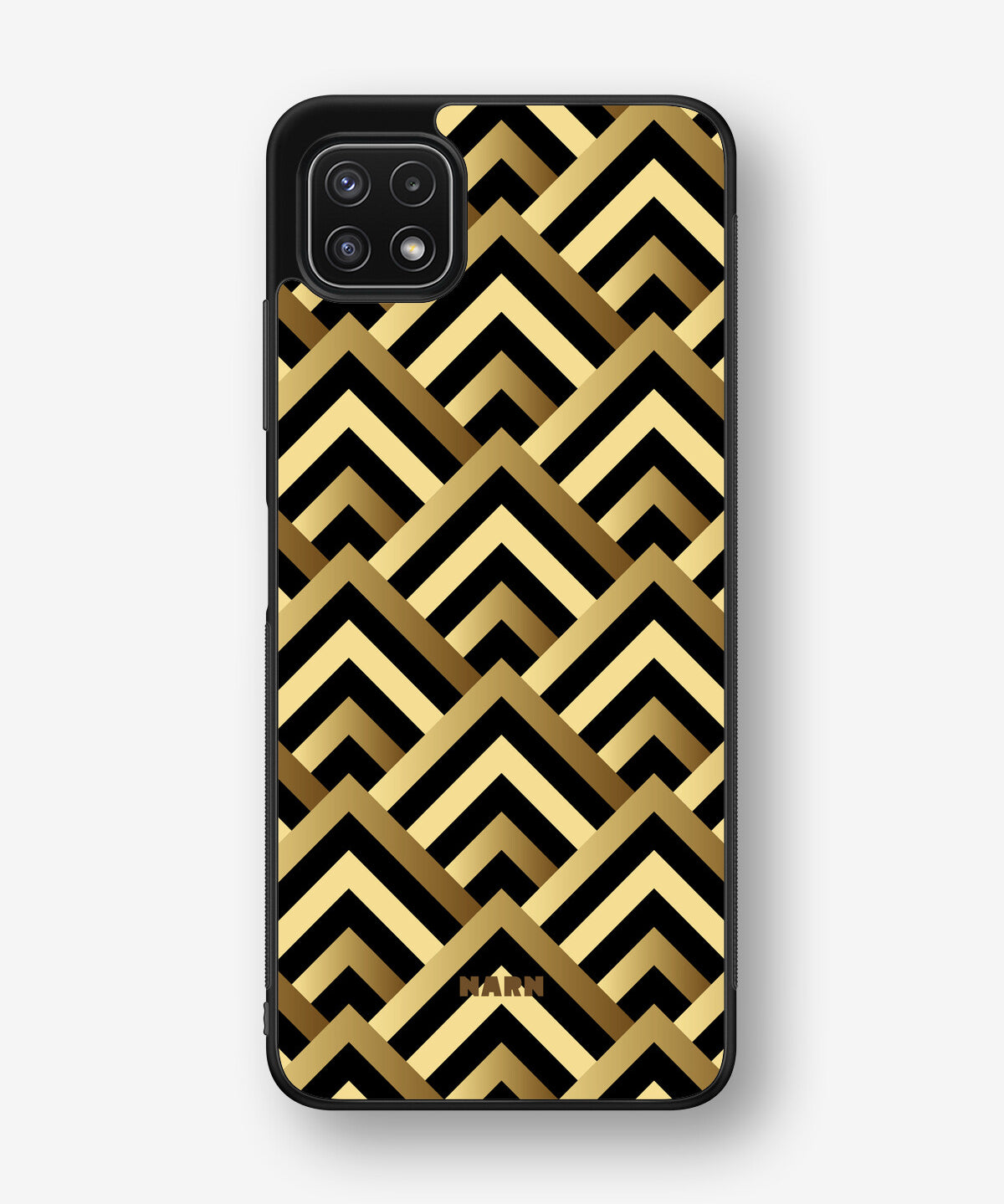 Samsung Galaxy A22 4G Hard Case – Goldline - View 1