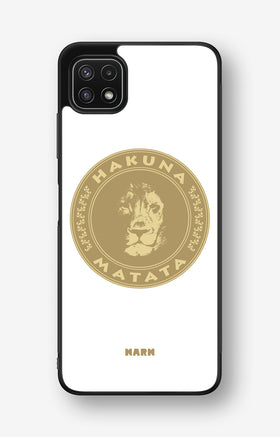 Samsung Galaxy A22 4G Hard Case – Hakuna Matata - View 1