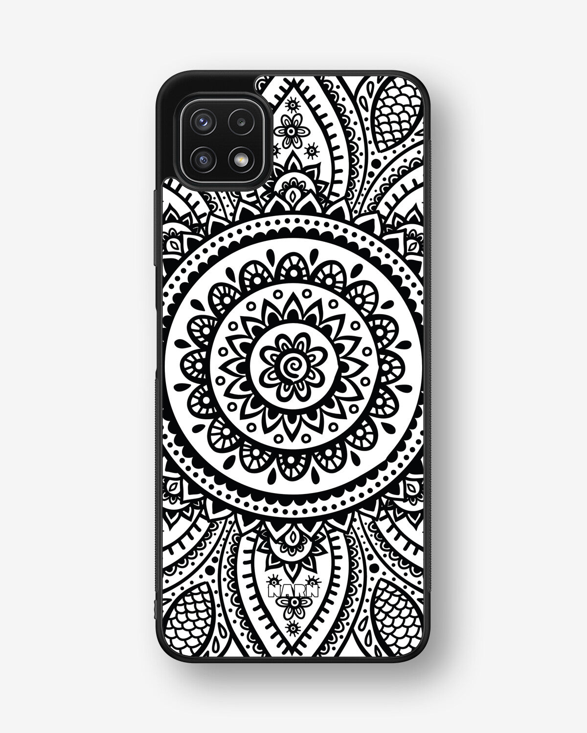 Samsung Galaxy A22 4G Hard Case – Henna Mandala - View 1