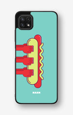Samsung Galaxy A22 4G Hard Case – Hot Dog - View 1