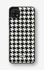 Samsung Galaxy A22 4G Hard Case – Houndstooth - View 1