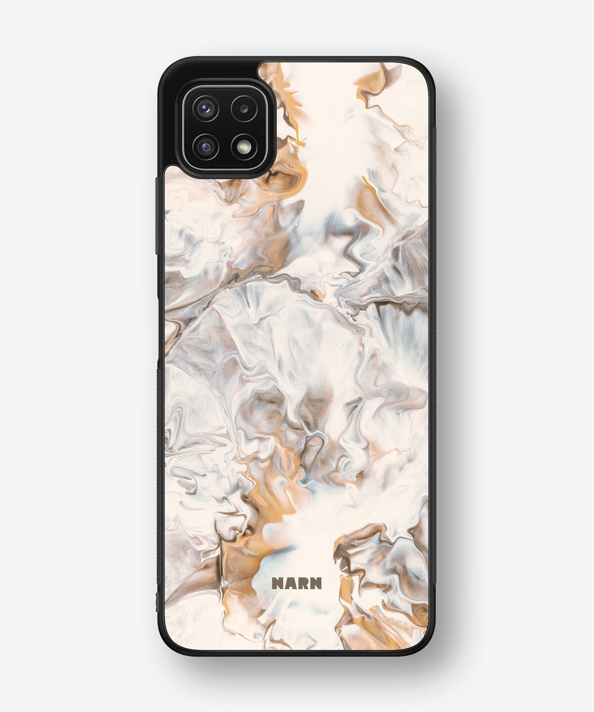 Samsung Galaxy A22 4G Hard Case – Icy Caramel - View 1