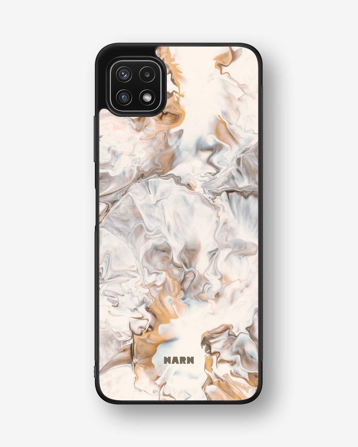 Samsung Galaxy A22 4G Hard Case – Icy Caramel - View 1