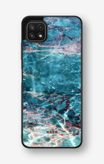 Samsung Galaxy A22 4G Hard Case – Icy Marble - View 1