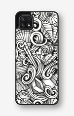 Samsung Galaxy A22 4G Hard Case – Japanese Pattern - View 1
