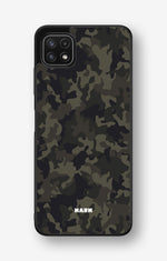 Samsung Galaxy A22 4G Hard Case – Jungle Green Camo - View 1