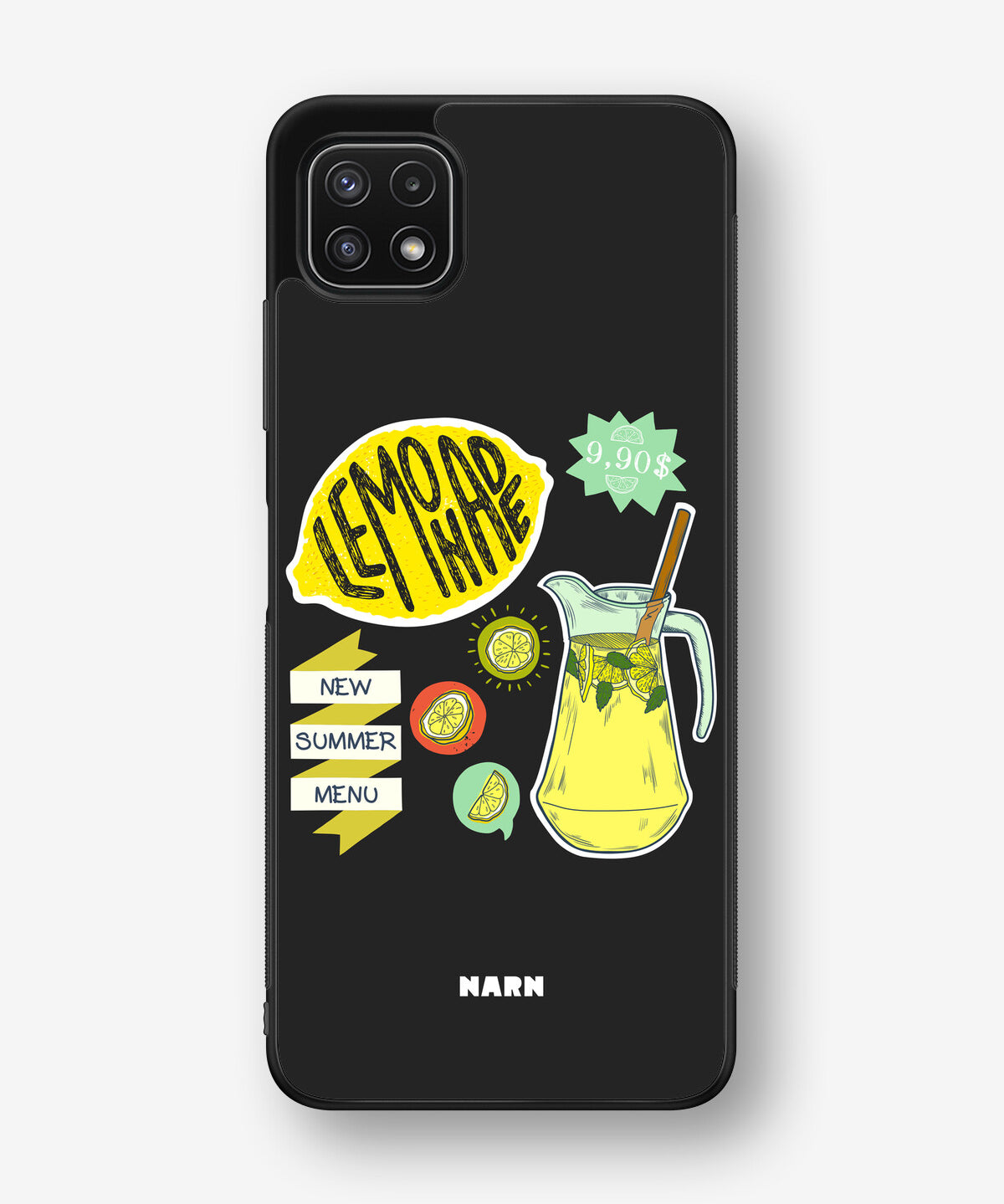 Samsung Galaxy A22 4G Hard Case – Lemon Summer - View 1