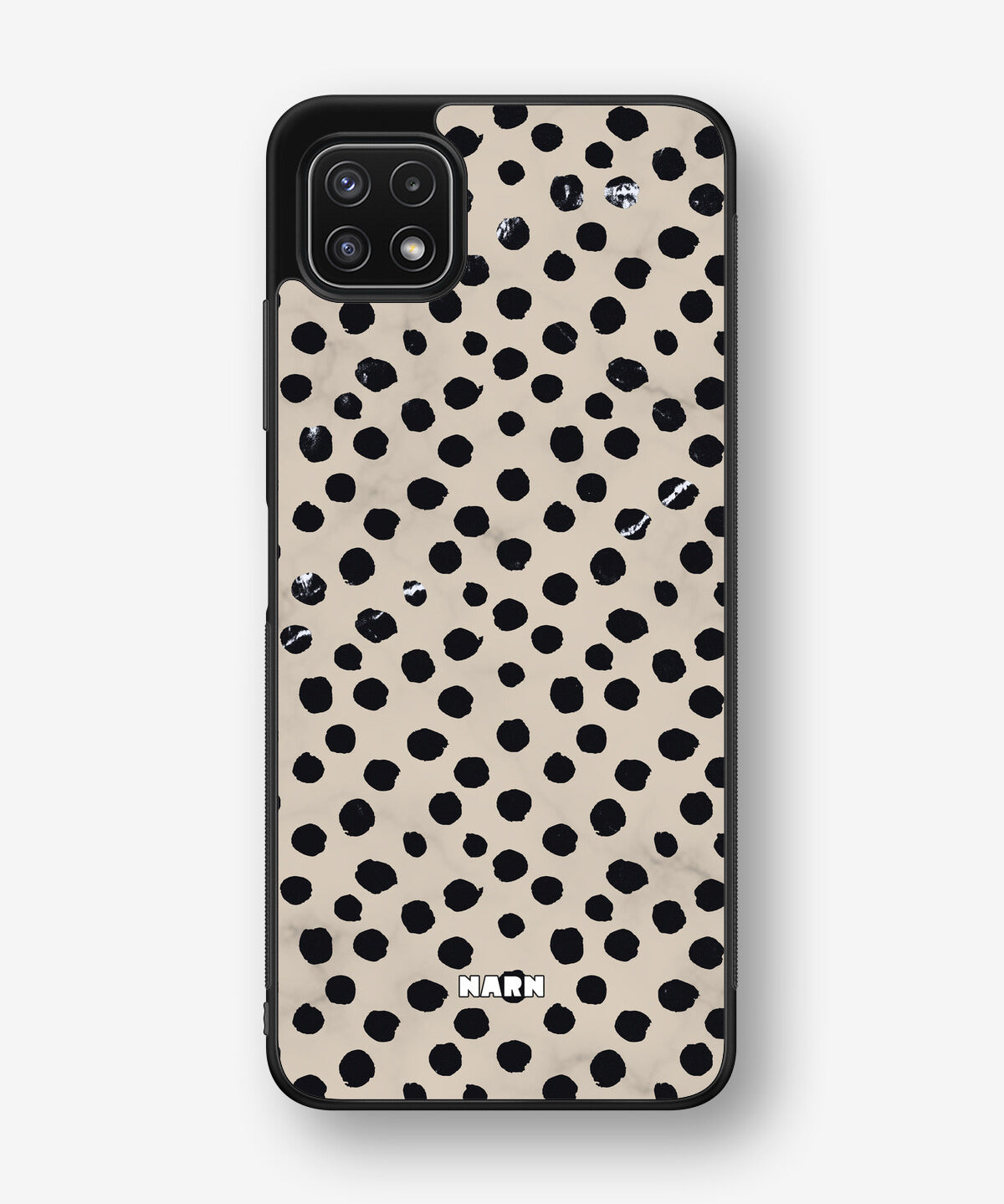 Samsung Galaxy A22 4G Hard Case – Marble Dots - View 1