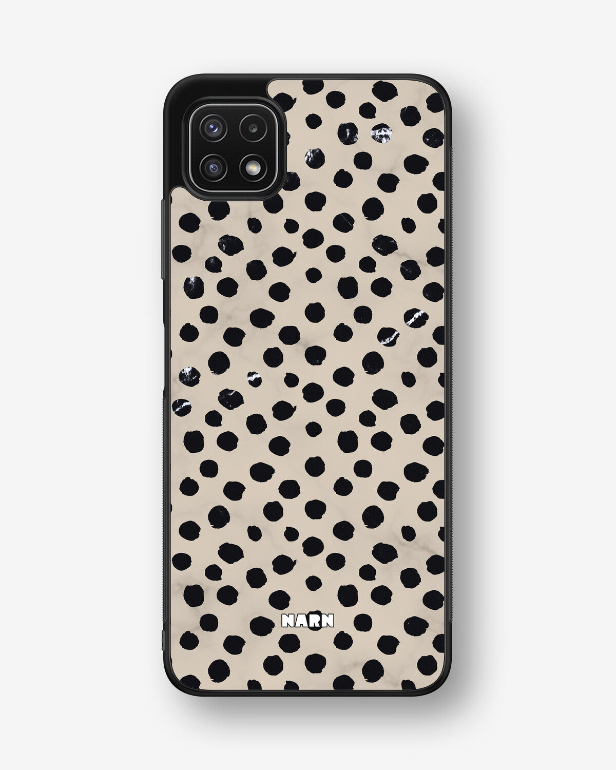 Samsung Galaxy A22 4G Hard Case – Marble Dots - View 1
