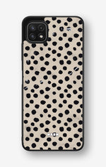 Samsung Galaxy A22 4G Hard Case – Marble Dots - View 1