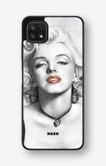 Samsung Galaxy A22 4G Hard Case – Marilyn - View 1
