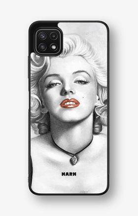 Samsung Galaxy A22 4G Hard Case – Marilyn - View 1