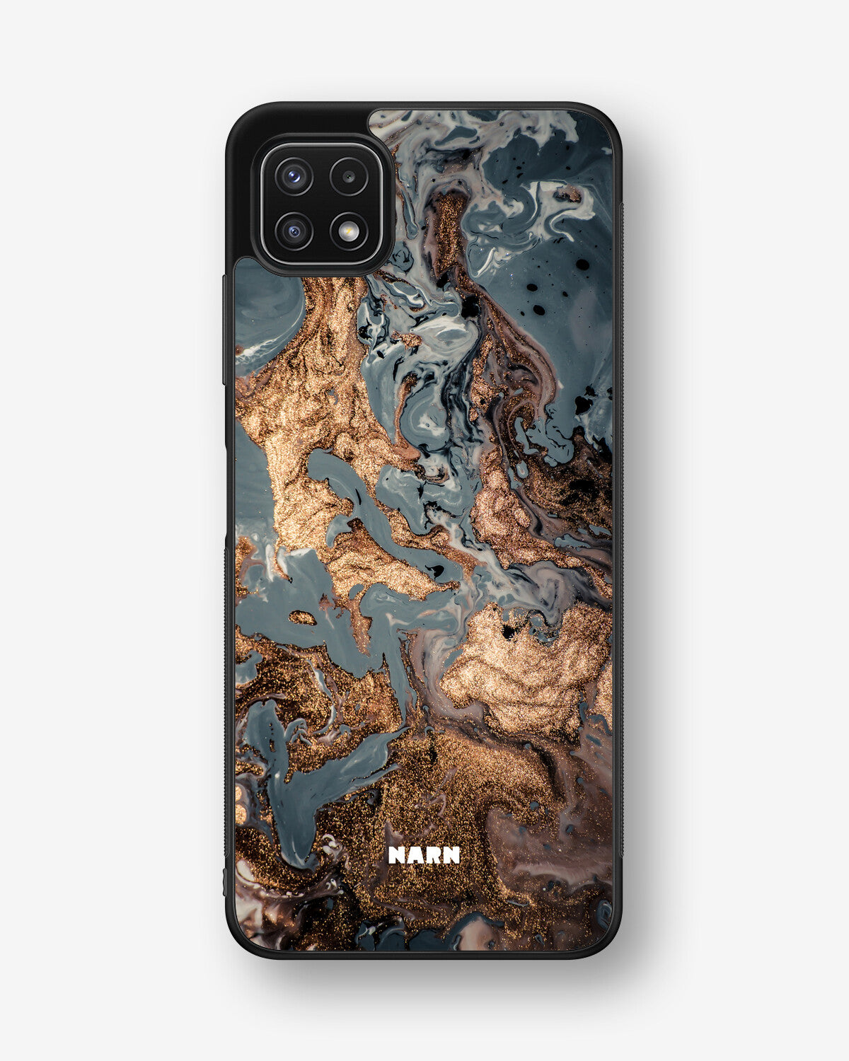 Samsung Galaxy A22 4G Hard Case – Molten Gold - View 1