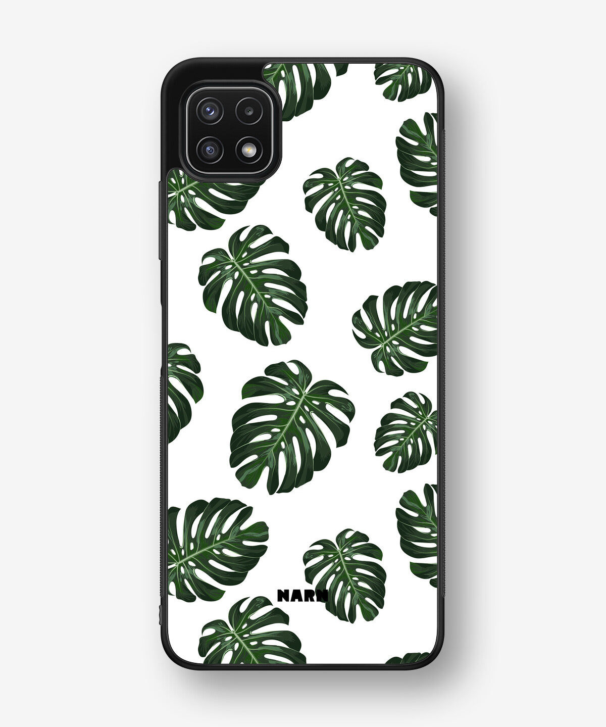Samsung Galaxy A22 4G Hard Case – Monstera Pattern - View 1
