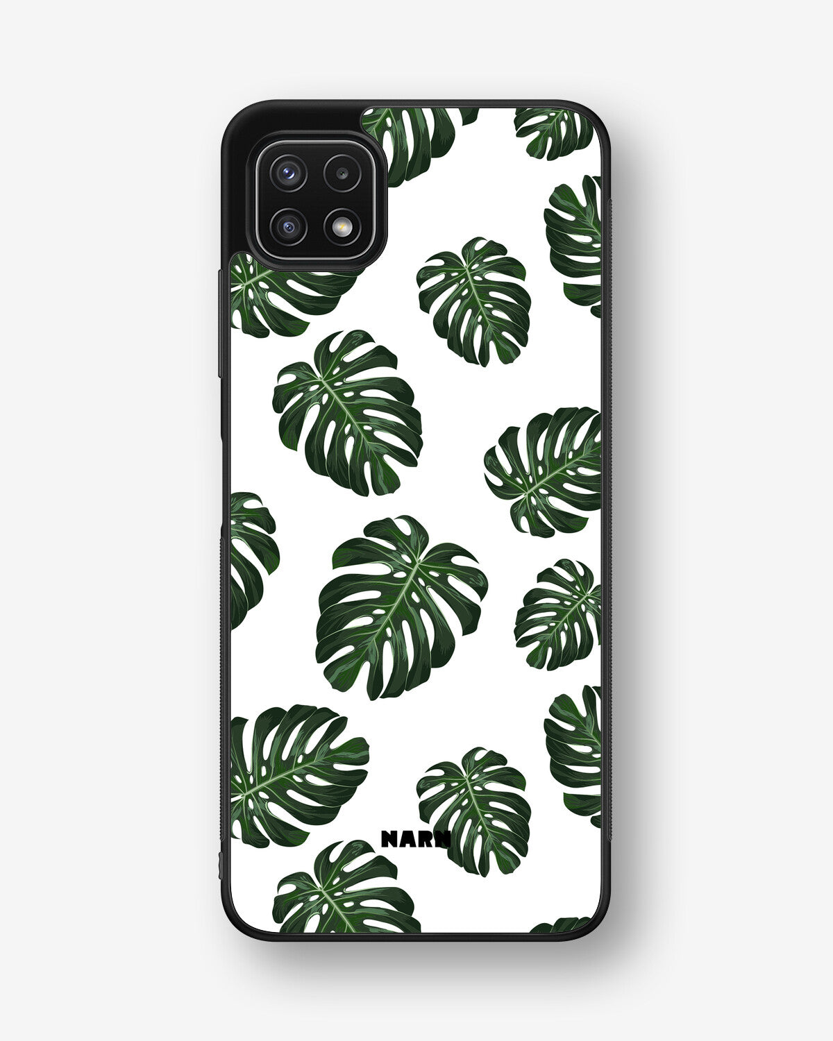 Samsung Galaxy A22 4G Hard Case – Monstera Pattern - View 1