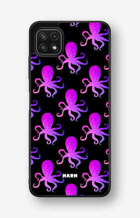 Samsung Galaxy A22 4G Hard Case – Octopus Pattern - View 1