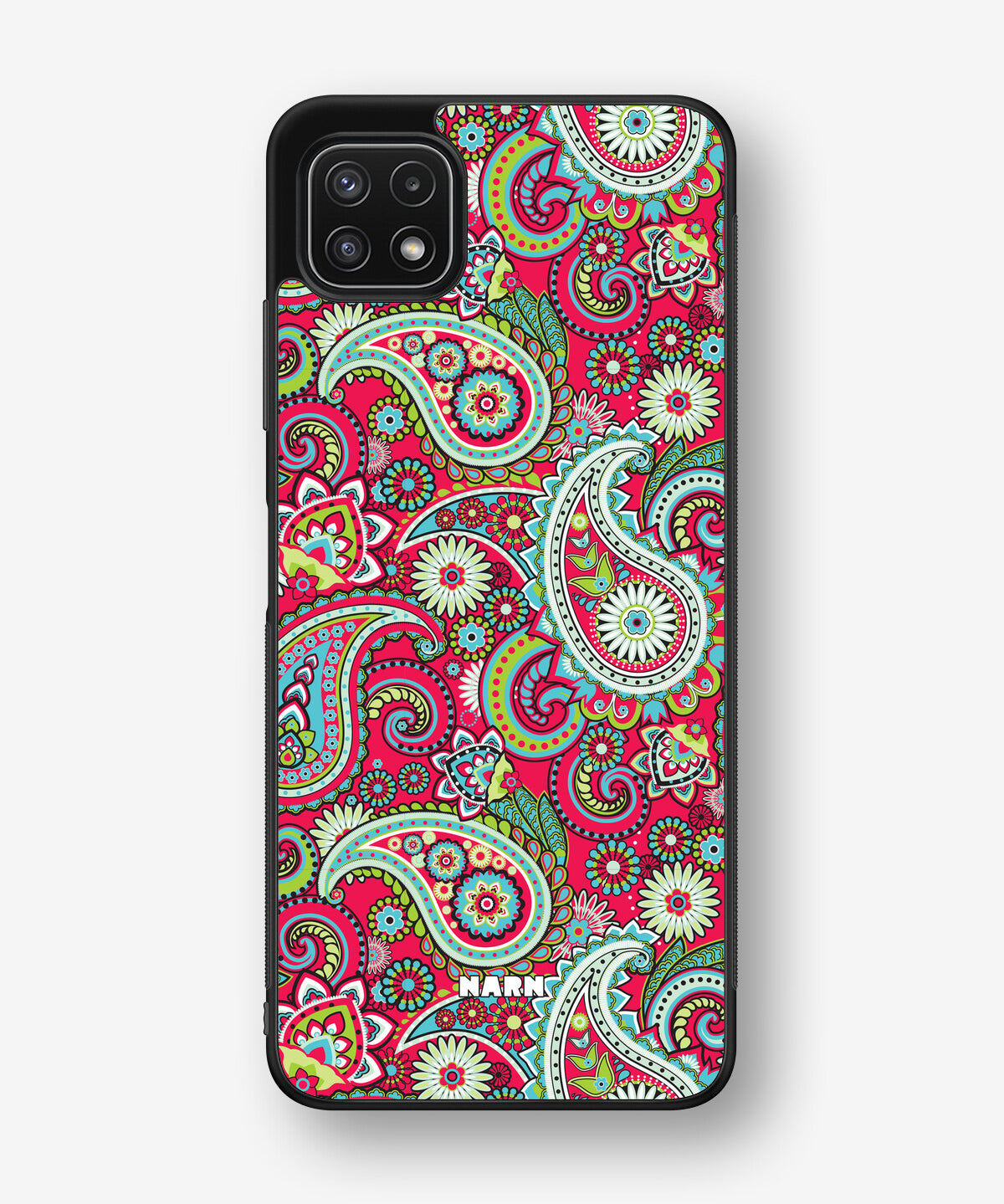Samsung Galaxy A22 4G Hard Case – Paisley Paradise - View 1