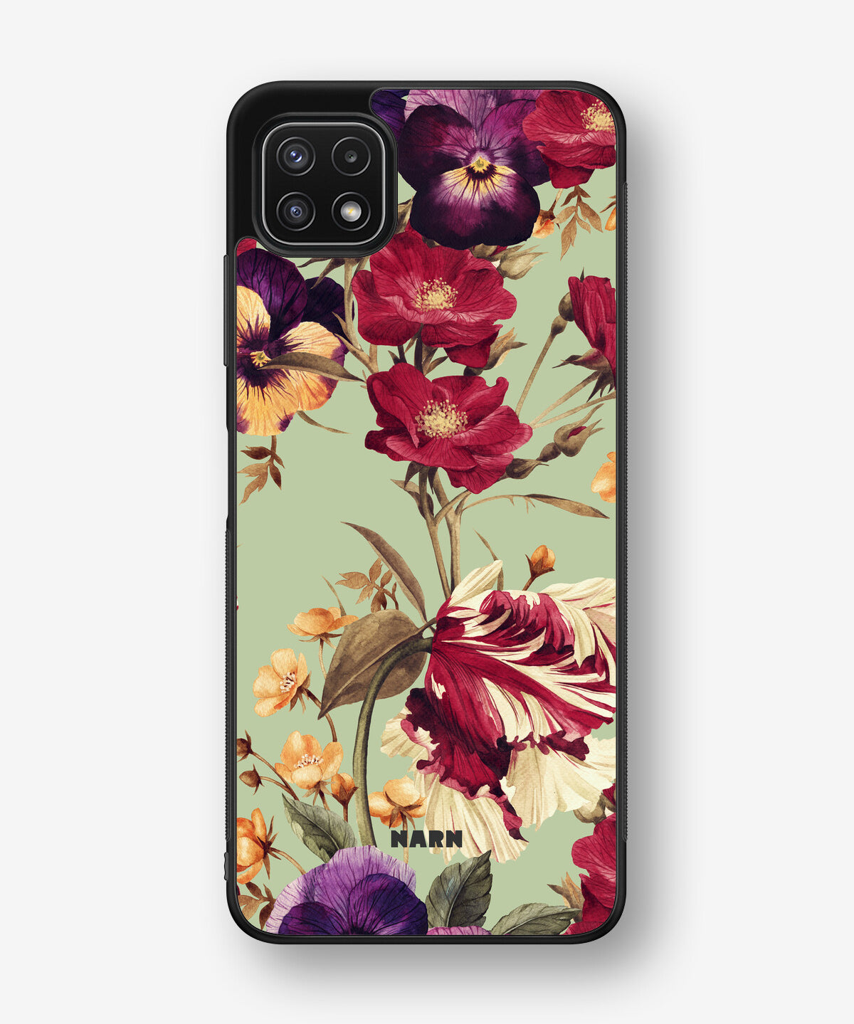 Samsung Galaxy A22 4G Hard Case – Pansy Pansy - View 1