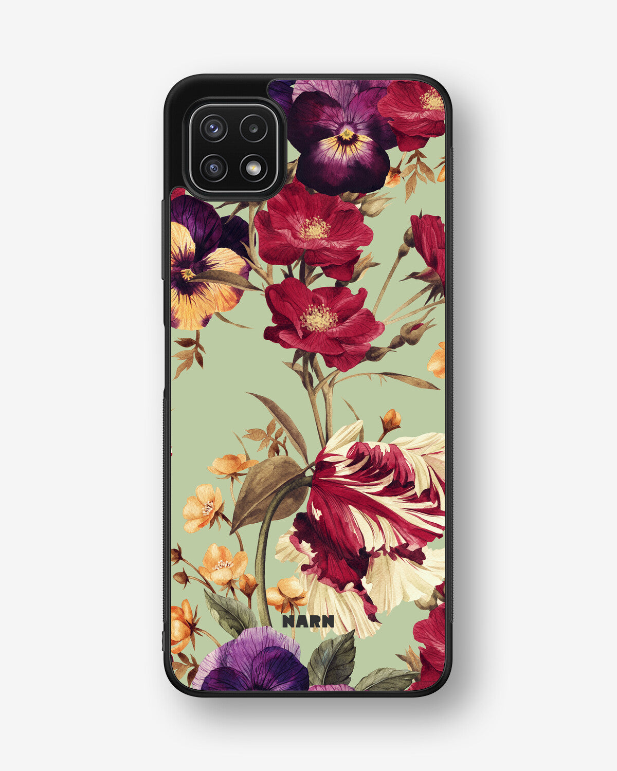 Samsung Galaxy A22 4G Hard Case – Pansy Pansy - View 1