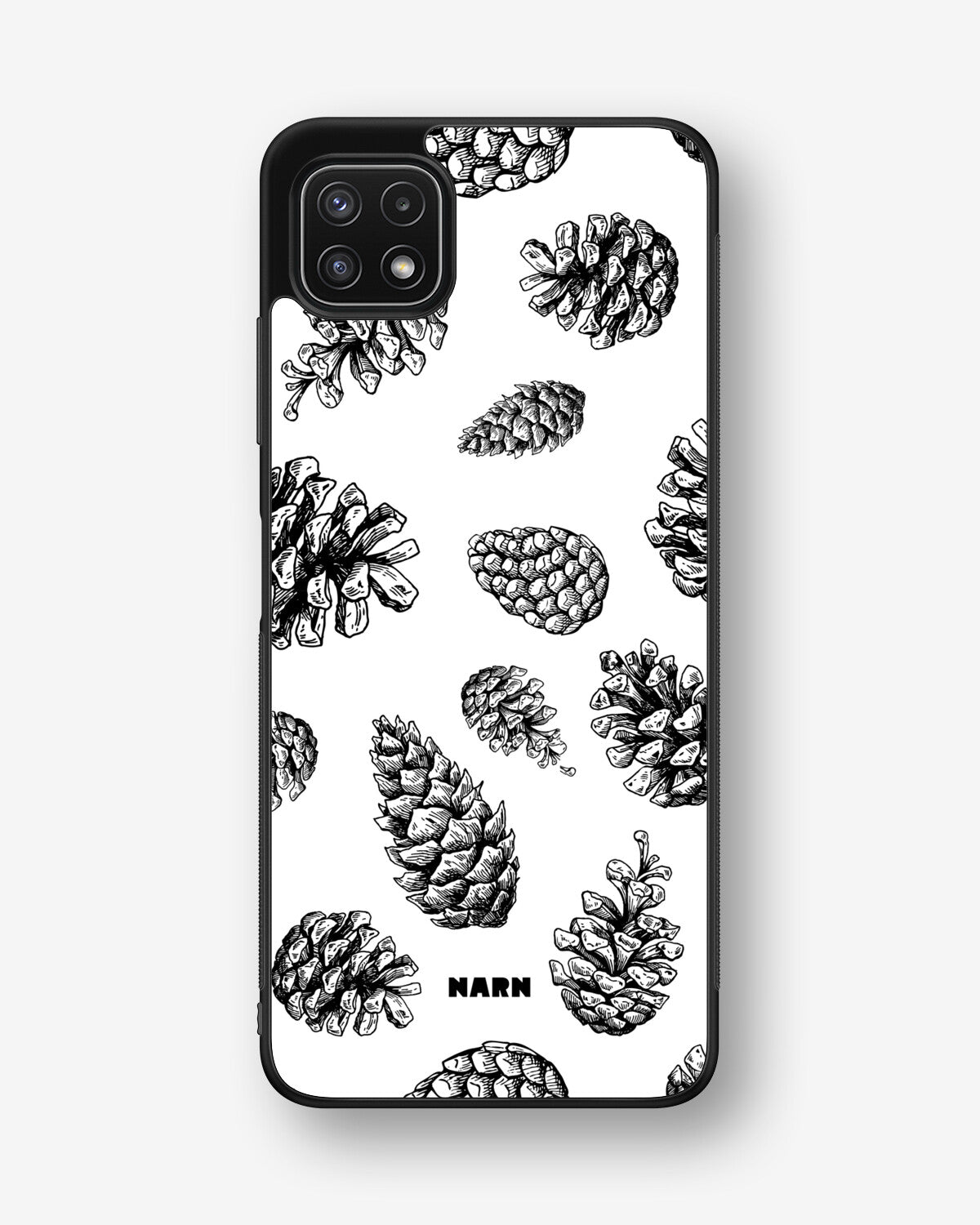 Samsung Galaxy A22 4G Hard Case – Pine Cones - View 1