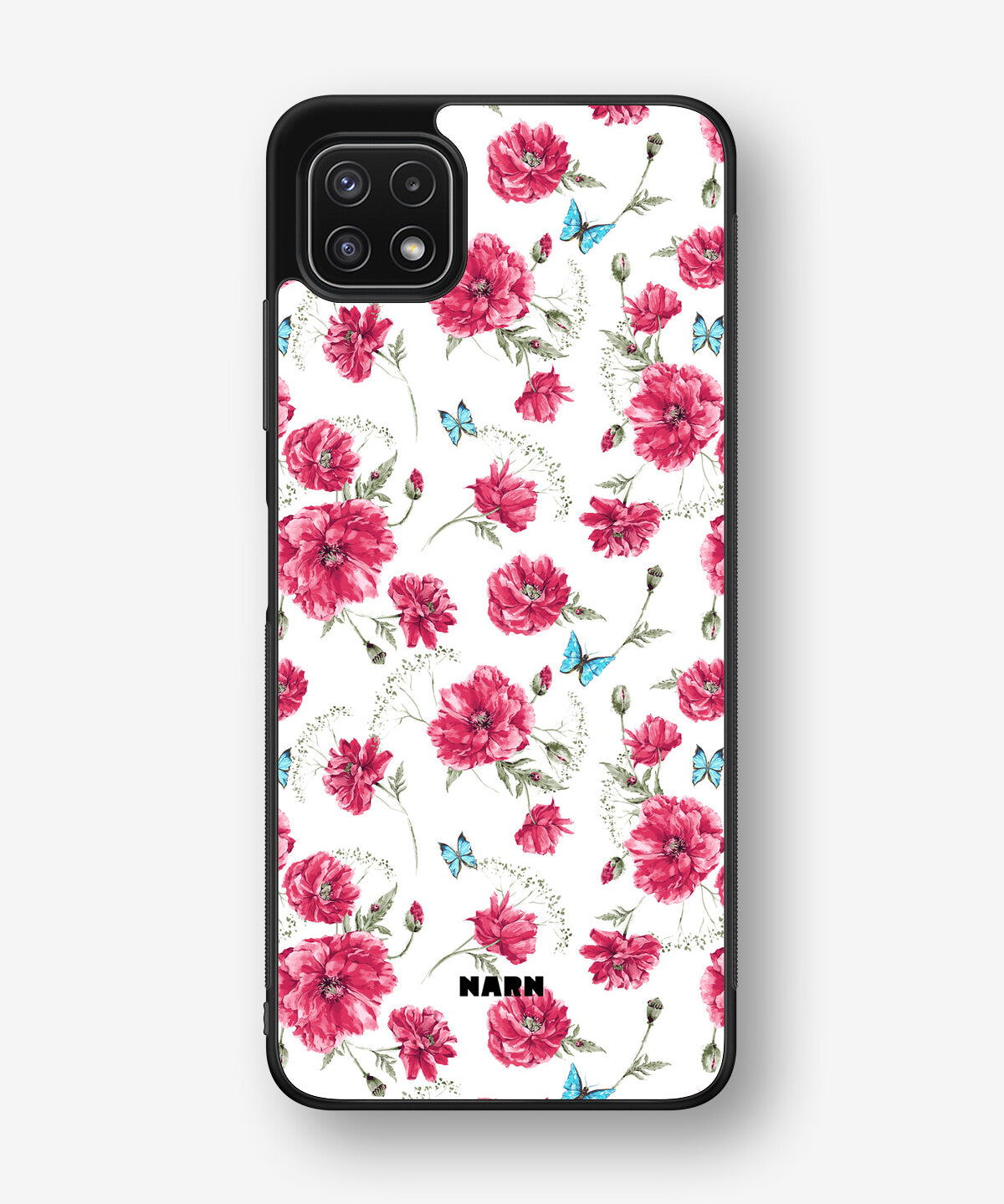 Samsung Galaxy A22 4G Hard Case – Poppies in Bloom - View 1