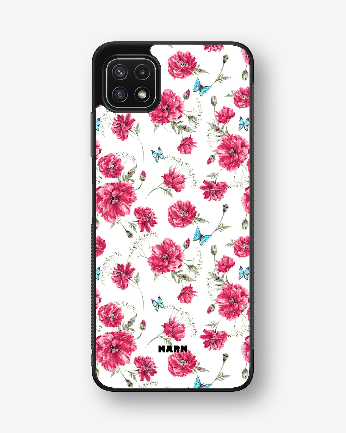 Samsung Galaxy A22 4G Hard Case – Poppies in Bloom - View 1