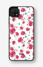 Samsung Galaxy A22 4G Hard Case – Poppies in Bloom - View 1