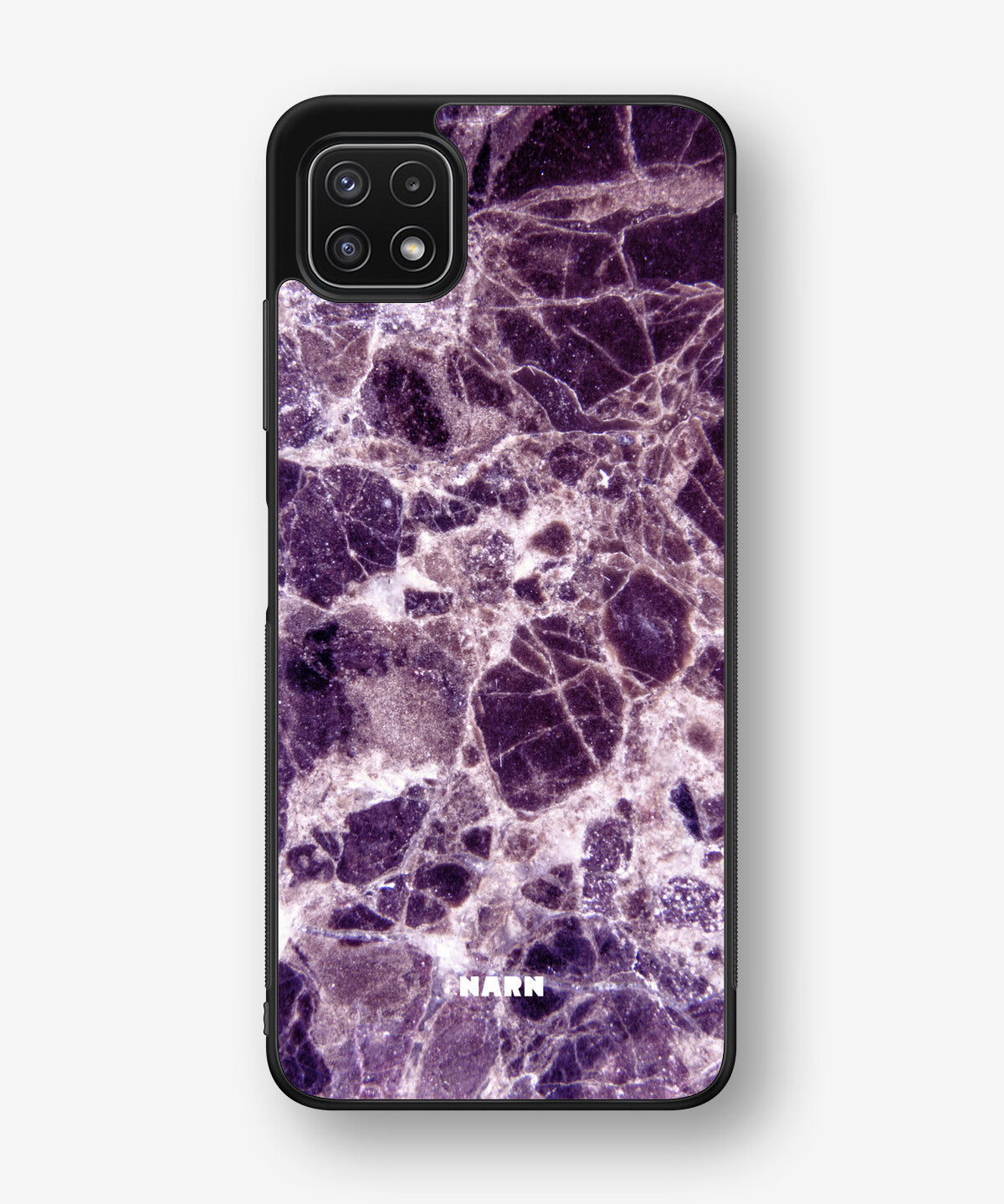 Samsung Galaxy A22 4G Hard Case – Purple Marble - View 1