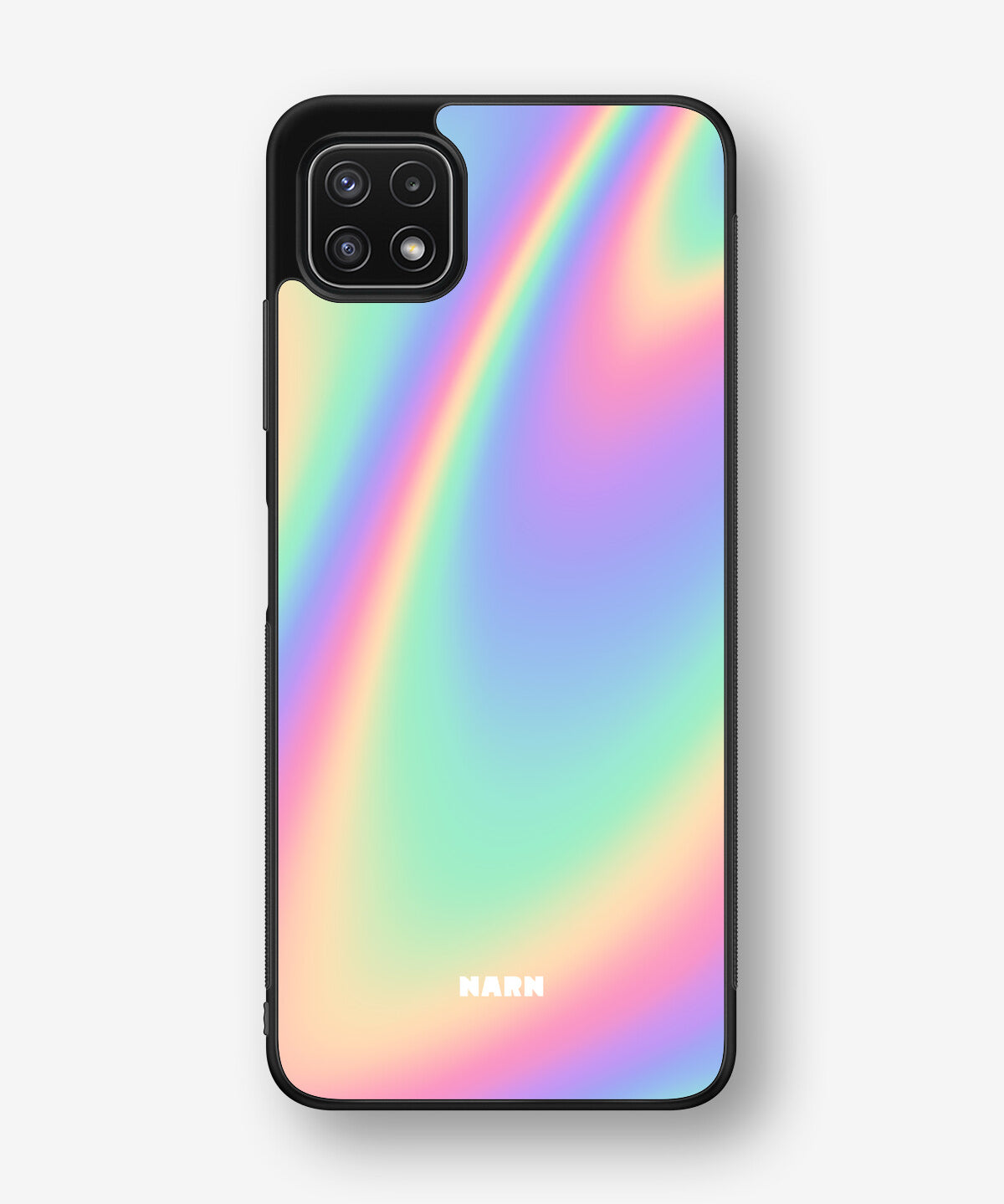 Samsung Galaxy A22 4G Hard Case – Rainbow Haze - View 1