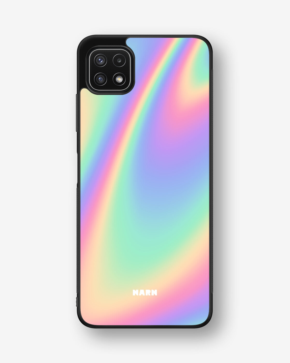 Samsung Galaxy A22 4G Hard Case – Rainbow Haze - View 1