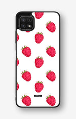 Samsung Galaxy A22 4G Hard Case – Raspberry Bliss - View 1