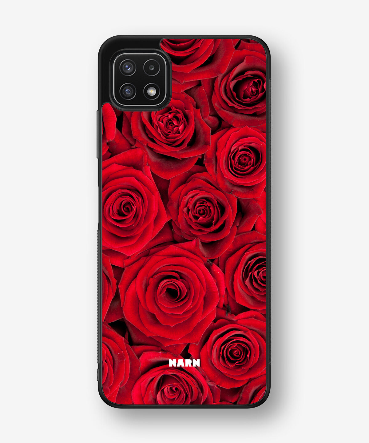 Samsung Galaxy A22 4G Hard Case – Red Roses - View 1