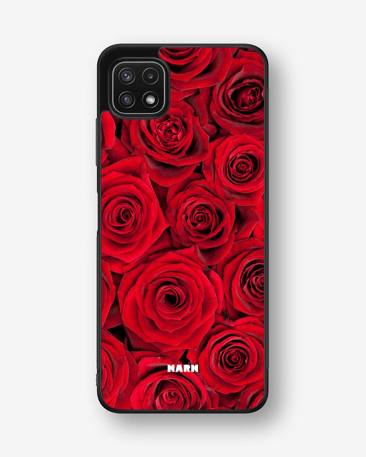 Samsung Galaxy A22 4G Hard Case – Red Roses - View 1