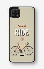 Samsung Galaxy A22 4G Hard Case – Ride My Bicycle - View 1