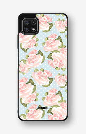 Samsung Galaxy A22 4G Hard Case – Rose Garden - View 1