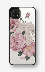 Samsung Galaxy A22 4G Hard Case – Roses - View 1