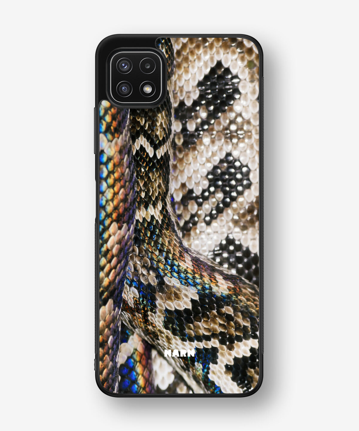 Samsung Galaxy A22 4G Hard Case – Shining Snakeskin - View 1